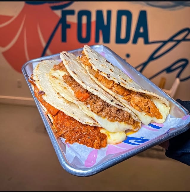 Quesadillas.