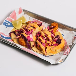 Baja Shrimp Tacos (3)